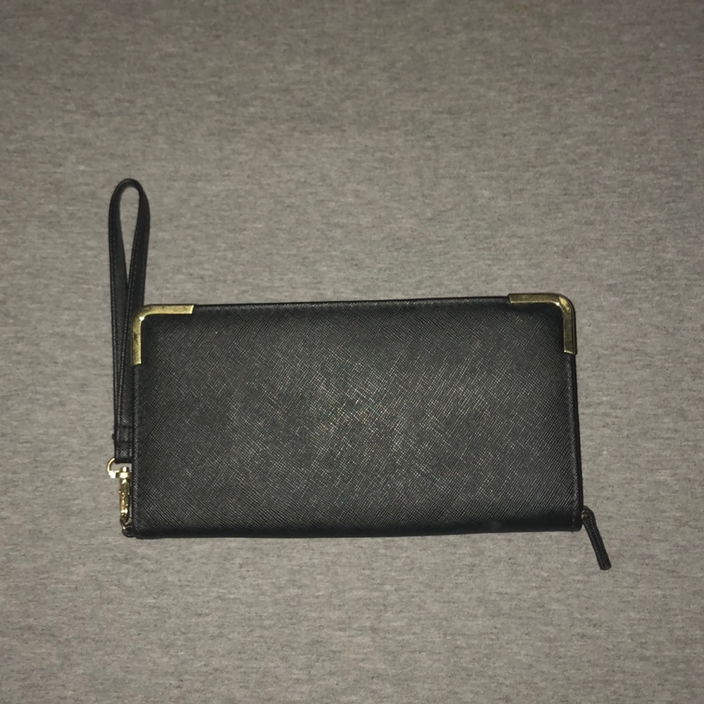 BLACK WALLET/CLUTCH